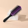 Diane Nylon Pin Styling Hair Brush for Detangling, Separating, Shaping and Defining Wet Thick or Curly Hair, Glides Through Tangles with Ease
