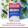 Success Boil-in-Bag Rice, Basmati Rice, Quick and Easy Rice Meals, 14-Ounce Box