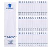 100 Pack Thermometer Probe Covers - Disposable Universal Digital Oral Rectal Thermometer Covers Thermometers Sleeve