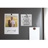 White & Black WiFi Password Sign Fridge Magnet, WiFi Sign with Black Wet Erase Pen, Magnetic WiFi Password Sign for Home, Portable WiFi Sign for Guests, Airbnb Essentials for Hosts, 4.75x5.0 inch