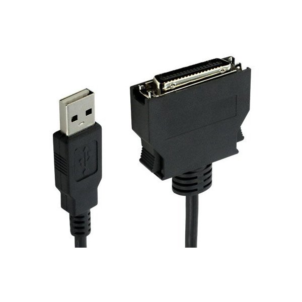 Sewell USB to Mini Centronics Cable, 5 ft.
