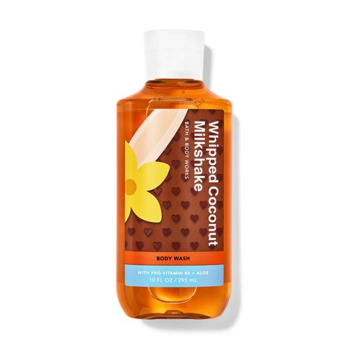 Bath Body Whipped Coconut Milk Shake Cleansing Body Wash - 10 Oz