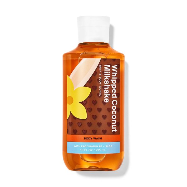 Bath Body Whipped Coconut Milk Shake Cleansing Body Wash - 10 Oz