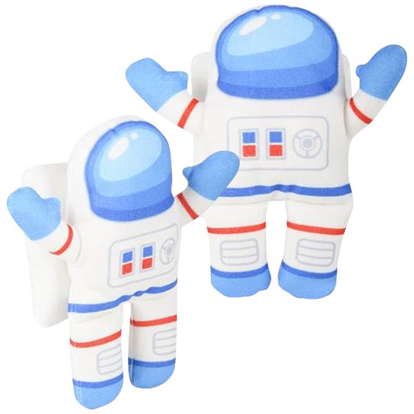 ArtCreativity Astronaut Plush Toys, Set of 2, Soft & Cuddly Stuffed Astronaut Toys for Kids, Outer Space Party Decorations, Cute Nursery and Kids’ Room Decorations, Great Gift Idea, 5.5” Tall