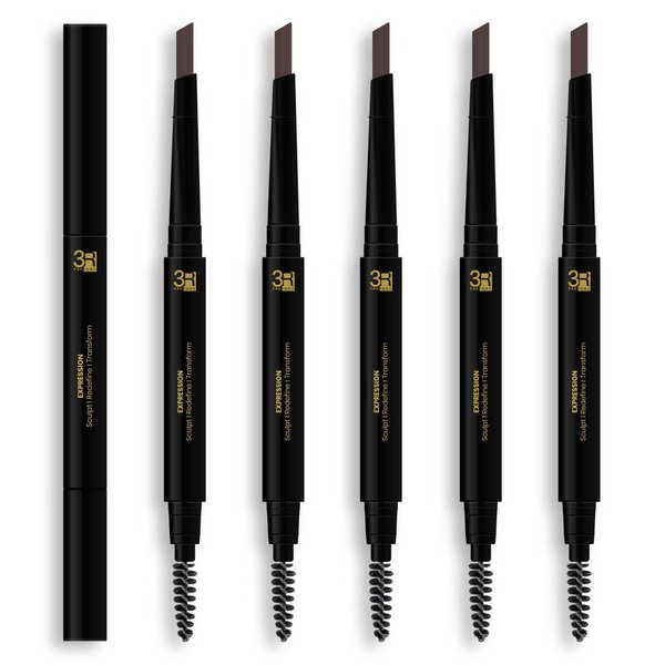 Brow Definer (Taupe) - 3R Factory Taupe Eye Brow Pencils For Women Waterproof & Retractable (1pc Pack)