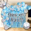 37 PCS Dancing Queen 17 Balloons Dancing Queen Mamma Mia Party Decorations 17 Birthday Party Decoration Sliver Blue 17 Birthday Decoration Mamma Mia Party Supplies