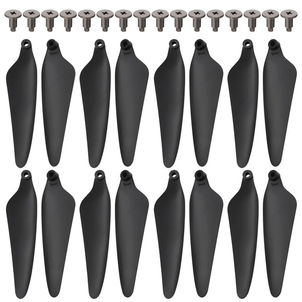 16PCS Foldable Propellers and Screws Replace Parts for Holy Stone HS360S RC Quadcopter Blade Parts