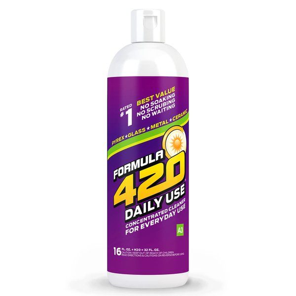 Formula 420 Daily Use Concentrated 16oz. Makes 32oz. Glass, Pyrex, Metal and Ceramic Cleaner