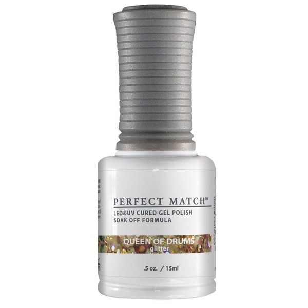 LECHAT Perfect Match Gel Polish, Queen of Drums, 0.5 Fl Oz (PMS89)