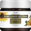 velona Pure Liquid Sunflower Lecithin 2 oz | Food Grade | Unbleached | Emulsifier, Stabilizer, Softener, Smoother, Wetting Agent | Use Today - Enjoy Results
