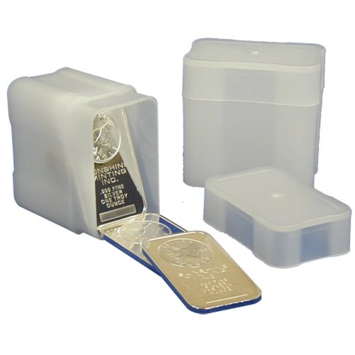 CoinSafe Silver Bar Tubes for 20 - 1oz Silver Bars (10 Tubes)
