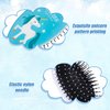 AhlsenL 4 Pack Detangler Hair Brushes, Anti-static Massage Comb Hair Brush for Women Girls Curly Straight Long or Short Hair