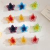 MHDGG Small Plumeria Flower Hair Clips Cute Hair Clips,12PcsSweet Flower Clips Decorative Hair Accessories for Women Hair Barrettes Hairclips Headpieces Non Slip