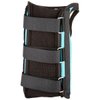 Rolyan D-Ring Right Wrist Brace, Size Medium Fits Wrists 6.75"-7.5", 7" Regular Length Support, Teal Brace with Straps and D-Ring Connectors to Secure and Stabilize Hands and Wrists