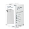 Ultimate Guard Flip 'n' Tray 80+, Deck Case for 80 Double-Sleeved TCG Cards + Dice Tray, White, Independent Magnetic Closure & Microfiber Inner Lining