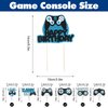 Video Game Happy Birthday Banner, Game Party Supplies Happy Birthday Banner Video Game Party Decorations Player Gaming Themed Party Decorations Assembled