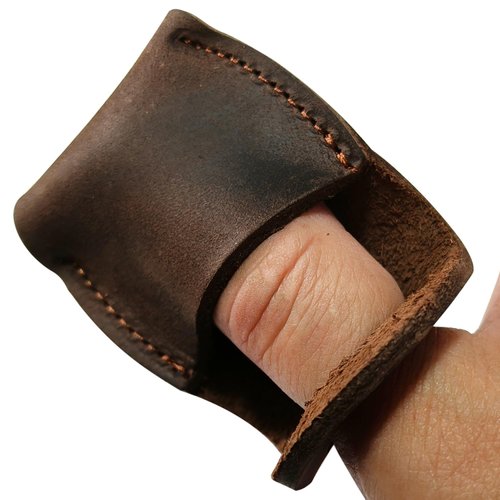 Thumb Guard 2 Pack - Lylence Wood Carving Tools, Leather Finger Protector, Thumb Protector, Thumb Guard Wood Carving, Carving Thumb Guard