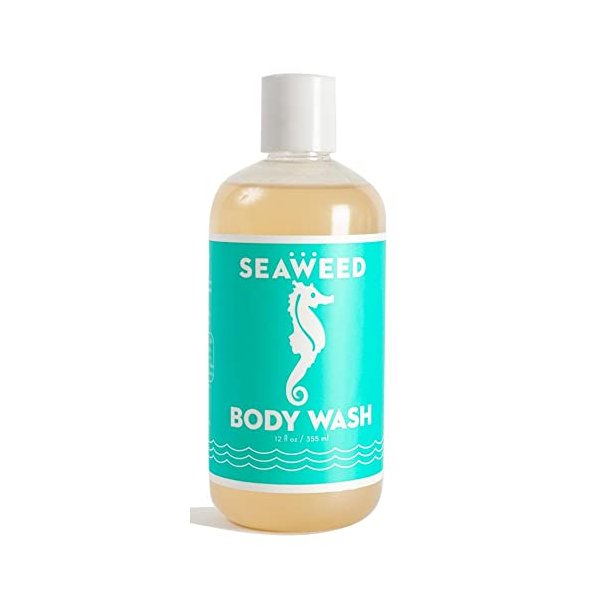 Swedish Dream Organic SEAWEED Body Wash | No Sulfates, Parabens, or Silicones | Vegan | Cruelty Free | 12 fl oz, 355 ml