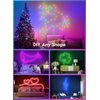 Minetom Fairy Lights Color Changing - 33 FT 100 LED String Lights with Remote, 11 Modes USB Powered Pastel Easter Lights Indoor, Waterproof Twinkle Lights for Bedroom Classroom St. Patrick Party
