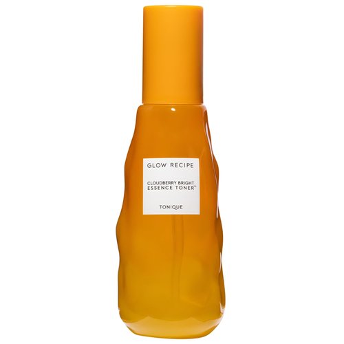 Glow Recipe Cloudberry Brightening Toner + Essence Skincare - CoQ10 Face Toner to Strengthen Skin Barrier + Hydrating Rice Water, Vitamin C, E & 5% Glycerin to Soften & Even Skin Tone (75ml)