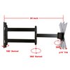 VideoSecu Articulating TV Wall Mount Bracket for most 22 to 42 Inch TV Display 1K9