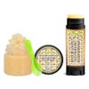 Butter Toffee Soothing & Luscious Lips by OverSoyed Exfoliator & Chapped Lip Repair Lip Care Combo | Artisan Handcrafted to Order Sweet Buttery Toffee Burnt Sugar Creamy Caramel Flavored Exfoliating Sugar Lip Scrub & Lip Moisturizer Balm Gift Set
