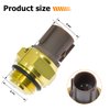 BELOMI Radiator Coolant Fan Switch, Water Temperature Sensor, 37760-P00-003/4 Switch Coolant Temperature Sensor, Replacement CL Integra RSX TL, Civic CR-V Odyssey, Auto Interior Accessories