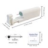 Disposable Self Use Nose Piercing Kit Safe Sterile Nose Piercing Gun Tool for Nose Piercing Hypoallergenic Nose Stud (Black)