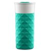 Ello Ogden 16oz Ceramic Travel Mug with Splash-Resistant Slider Lid and Protective Silicone Sleeve, Perfect for Coffee or Tea, BPA-Free, Dishwasher Safe, Teal