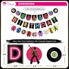 Pirese Disco Birthday Banner, Disco Party Decorations, Disco Birthday Party Decorations | 1970s Party Decorations | 70s Themed Party Decorations | Dance Party Decorations | Let's Boogie Party Decor