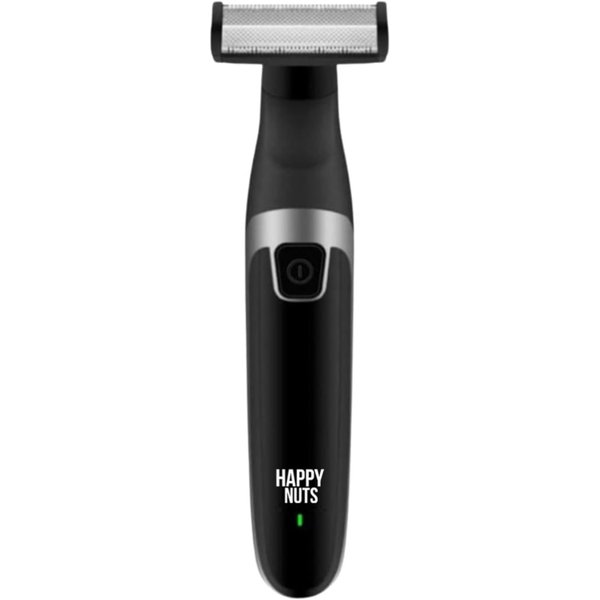HAPPY NUTS The Ballber™ - Electric Body Hair Trimmer for Men - Mens Body Groomer Kit for Privates - No Nick Shaver & Hard to Reach Hair Trimmer (Ballber)