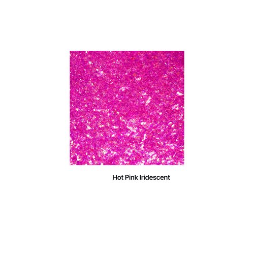 Hemway Hot Pink Iridescent Mix Glitter Chunky Multi Purpose Dust Powder Arts & Crafts Wine Glass Decoration Weddings Flowers Cosmetic Face Eye Body Nails Skin Hair Festival 100g