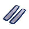 Real Clean 36 Inch Fringe Microfiber Dust Mop Pads (Pack of 2)