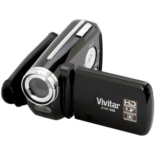 Vivitar 12 MP Digital Camcorder with 4X Digital Zoom Video Camera with 1.8-Inch LCD Screen, Colors and Styles May Vary