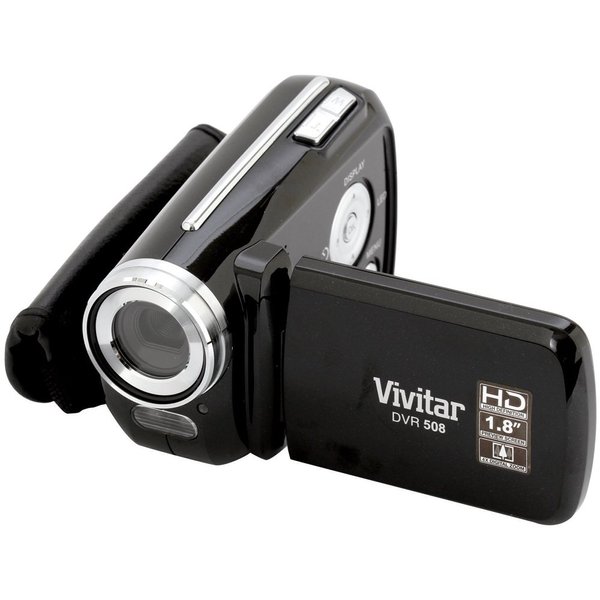 Vivitar 12 MP Digital Camcorder with 4X Digital Zoom Video Camera with 1.8-Inch LCD Screen, Colors and Styles May Vary