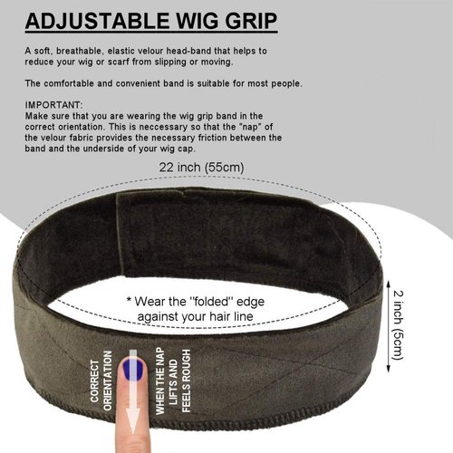 Wig Aisle (Wk054-2 Wig Grip, 4 Wig Caps, Bobby Pins) - Wig Accessory Bundle in WK-DARK_LITE