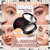 Loose Setting Powder,Lightweight Oil Control Translucent Loose Face Powder with Brush,Waterproof Long Lasting Soft Smooth Matte Face Finishing Powder for Natural Flawless Makeup