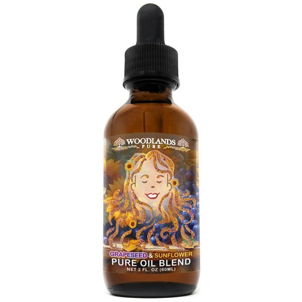 Woodlands Pure Grapeseed and Sunflower Oil Blend (2oz)