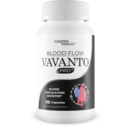 Blood Flow Vavanto Pro - Our Best Blood Circulation Booster - Mens Blood Flow Care - Our Best Blood Flow Support - Blood Flow Capsules - Blood Flow Pills - Max Blood Flow Vavanto Growth Circulation