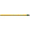 Ticonderoga Wood-Cased Pencils, Unsharpened, 2 HB Soft, Yellow, 24 Count