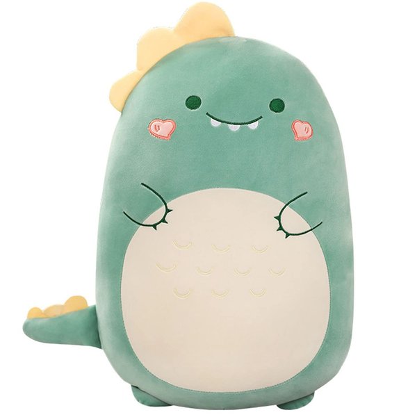 Kekeso Dinosaur Plush Hugging Pillow Cute Stuffed Animal Plush Toy Throw Pillow Soft Cartoon Plushie Sleeping Pillow for Kids(Dinosaur, 60cm/23.62in)