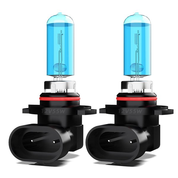 DMEPUGI Headlight Bulbs Fit For Chevy Volt 2011-2015,9012 High Low Dual Beam Combo,Super Bright 5500K White Light High Performance Halogen Light Bulbs,2PCS