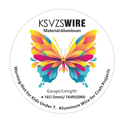 16 Gauge(1.5mm) Aluminum Wire 164 Feet(50M) KSVZS Bendable Metal Wire for Crafts,Sculpting,Armature,Jewelry Making【3-in-1】+18Gauge(1.0mm) Wire 32.8Ft(10M)+1 Pliers(Silver)…