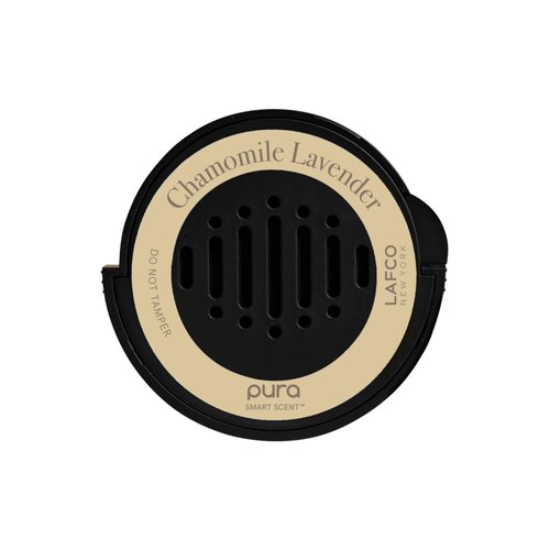 LAFCO New York Pura Car Smart Diffuser Refill, Chamomile Lavender - 30-Day Scent - Free of Parabens & Phthalates - Cruelty Free