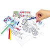 Spidey and his Amazing Friends Stow & Go Activity Kit, 17-Piece Travel Art Set, Preschool, Kids Toys for Ages 3 Up