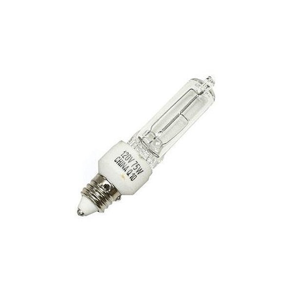 Westinghouse Halogen Single Ended Light Bulb 75 W 1400 Lumens T3 E11 2-9/16 In. Boxed