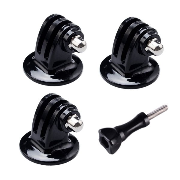 Suptig Tripod Mount Adapter for Gopro Hero 12, 11, 10, 9, 8, 7, 6, 5, 4, 3, 3+, Hero Session, Gopro Max, Akaso, DJI osmo Action Cameras