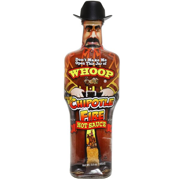 WHOOP Premium Chipotle Fire Hot Sauce - 5 oz – Try if you dare! – Perfect Gourmet Gift for the Hot Sauce Fan