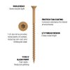 CAMO Premium Deck Screws 3-1/2" #10 ProTech (50 ct, Tan)