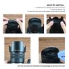 Tulip Flower Len Hood for RF 35mm F1.8 Macro is STM on EOS R6 R5 RP R Camera, Reversible Lens Shade, Compatible with 52mm Filters and 52mm Lens Cap